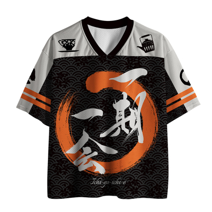 Tokyo-Tiger One Lifetime One Meeting Mesh Jersey