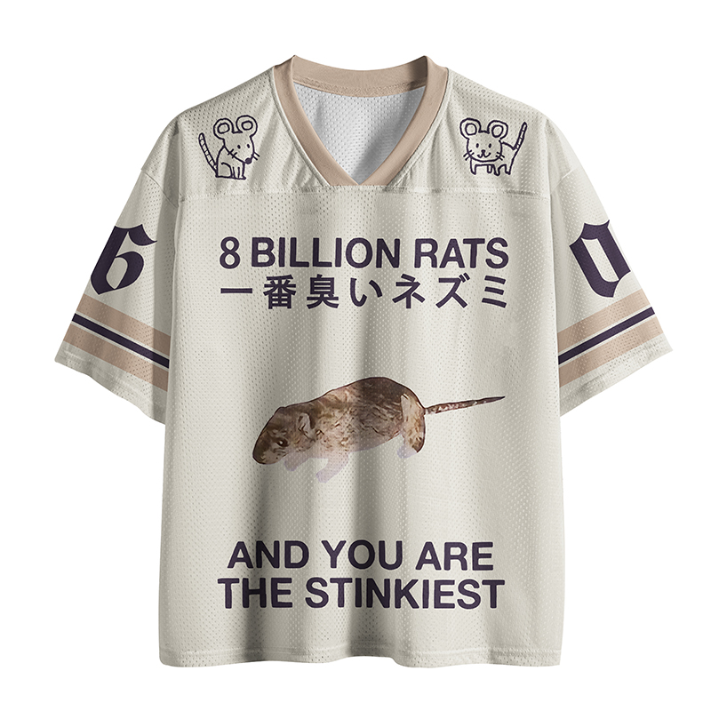 Tokyo-Tiger World's Stinkiest Rat Mesh Jersey