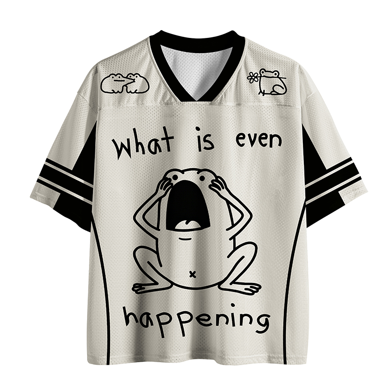 Tokyo-Tiger Confused Frog Mesh Jersey
