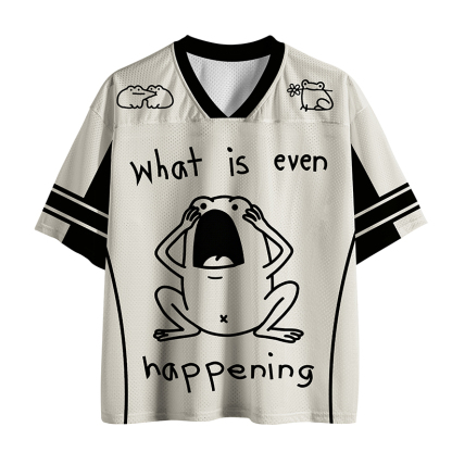 Tokyo-Tiger Confused Frog Mesh Jersey