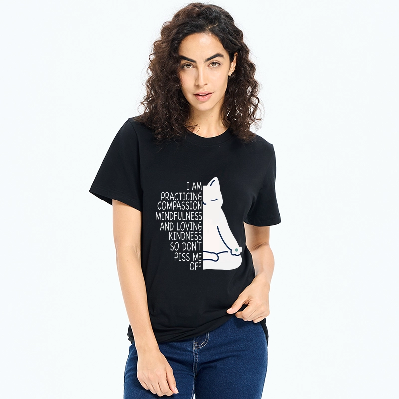 Tokyo-Tiger Calm Black Cat With Anger Issues Classic T-Shirt
