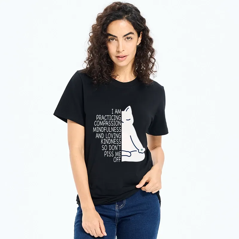 Tokyo-Tiger Calm Black Cat With Anger Issues Classic T-Shirt
