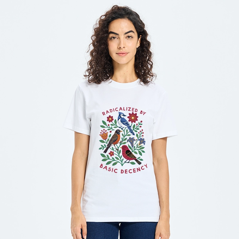 Tokyo-Tiger Birds Love Basic Decency Classic T-Shirt