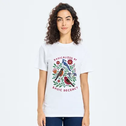 Tokyo-Tiger Birds Love Basic Decency Classic T-Shirt