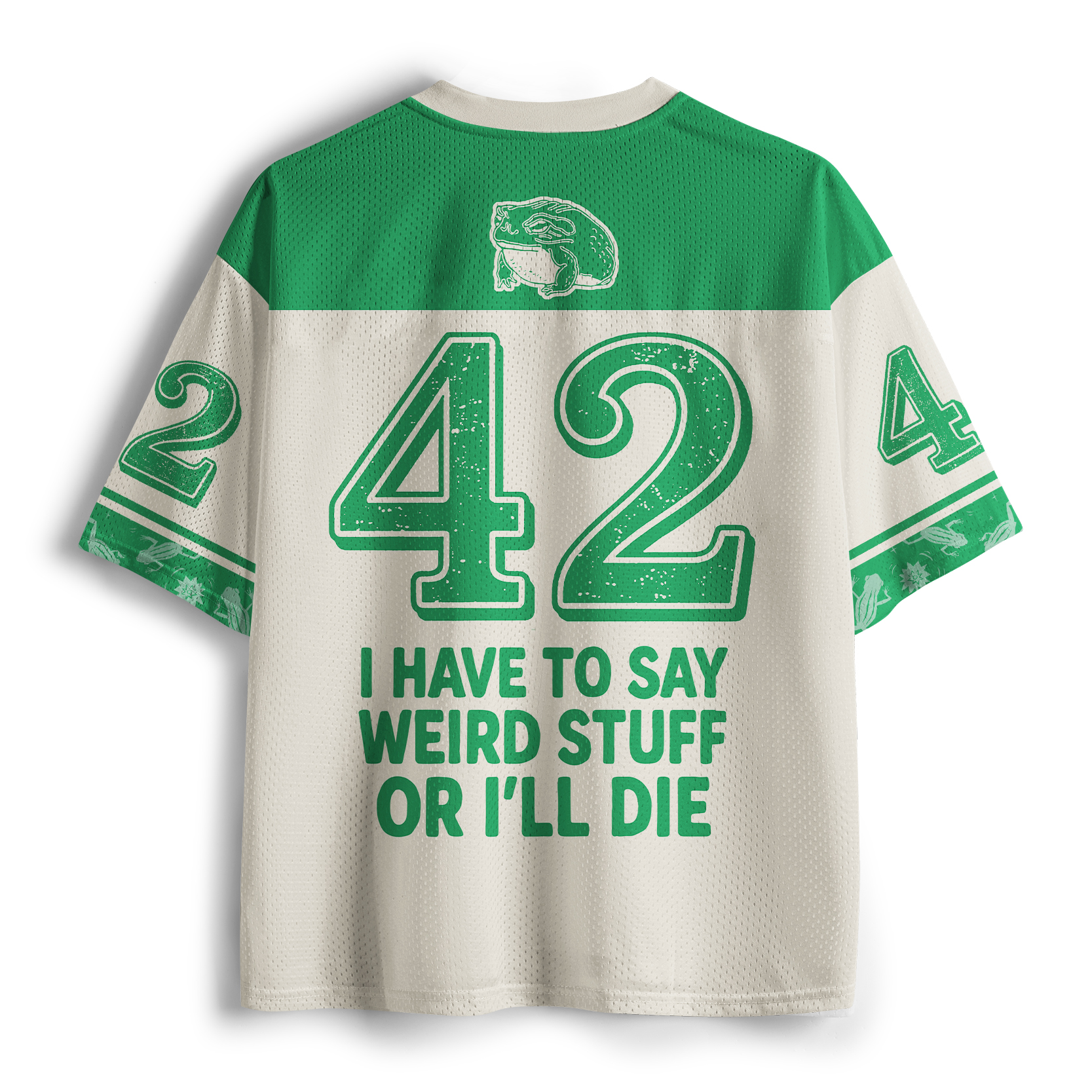 Tokyo-Tiger Weird Frog Funny Meme Mesh Jersey