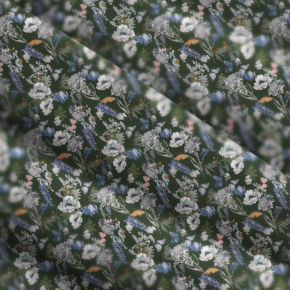 Tokyo-Tiger Garden Blooms Maxi Dress