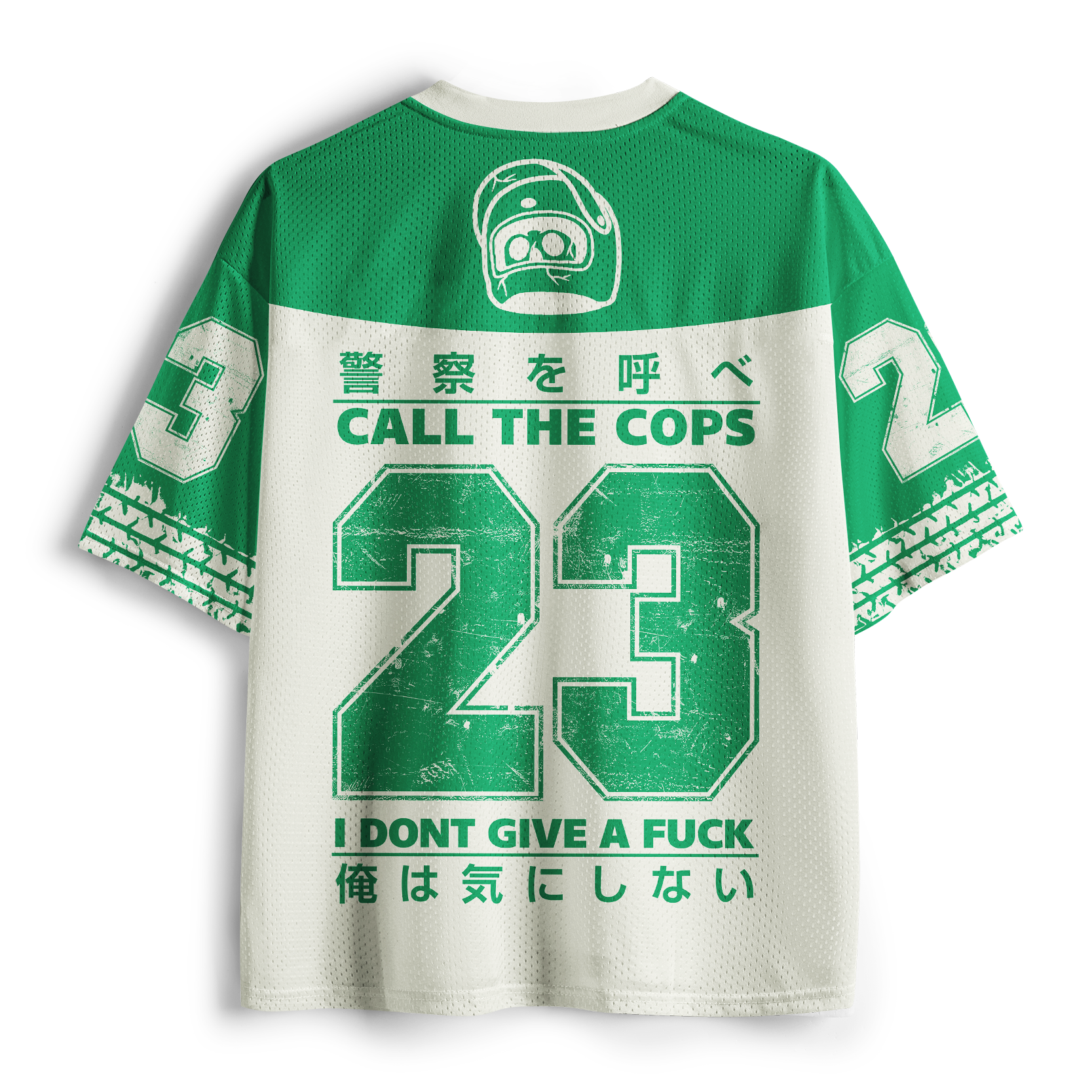 Tokyo-Tiger "Call The Cops" Street Racer Mesh Jersey