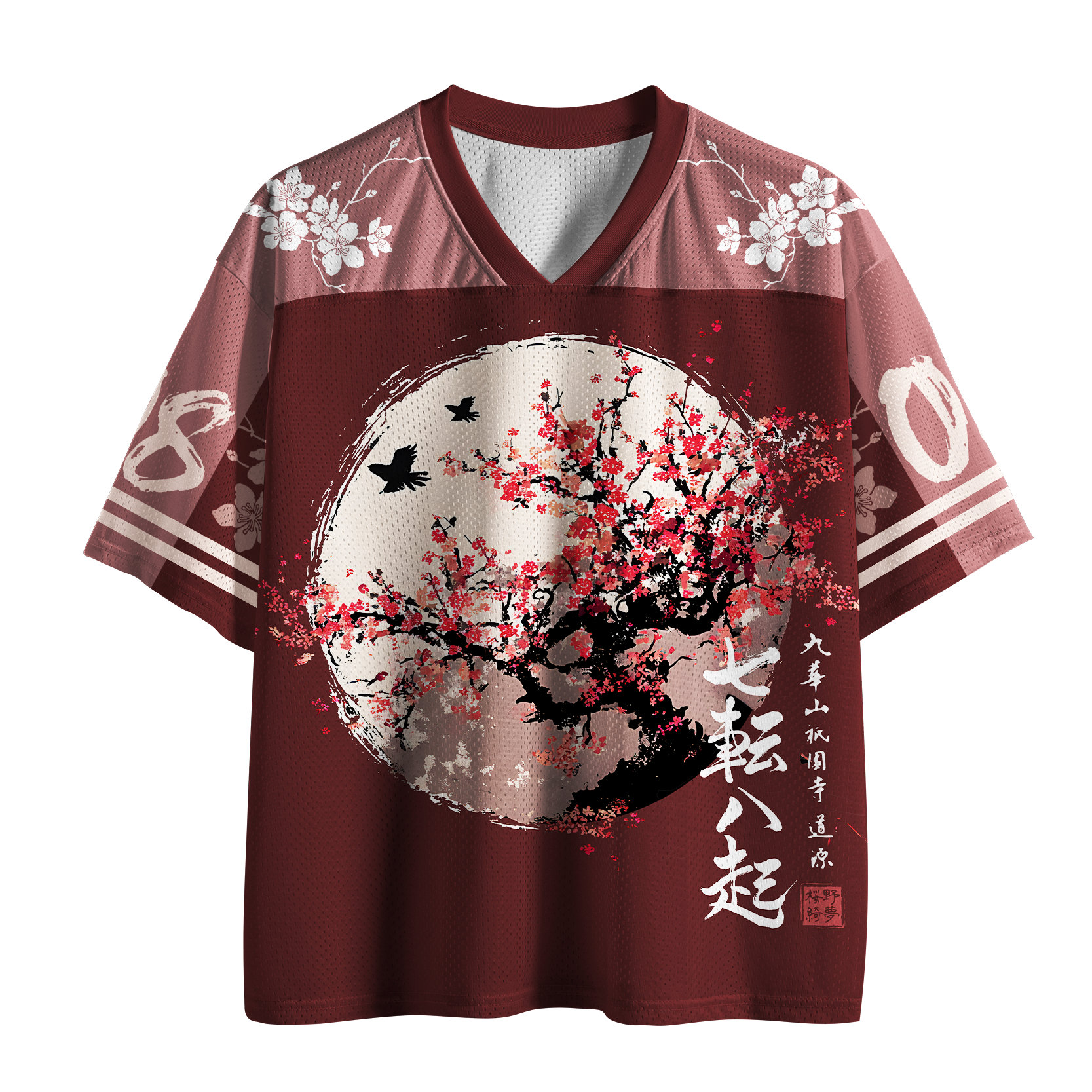 Tokyo-Tiger Bushido Spirit No.08 Mesh Jersey