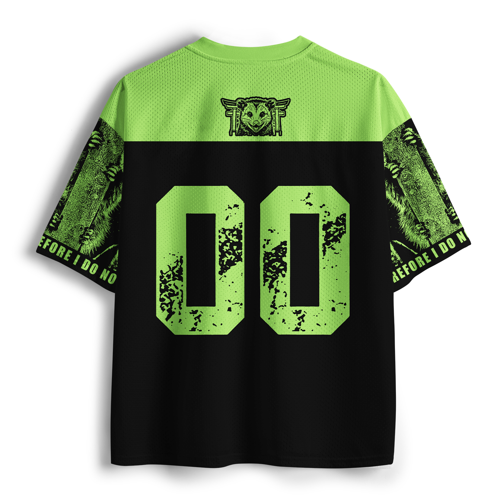 Tokyo-Tiger Stupid Opossum Japan Mesh Jersey