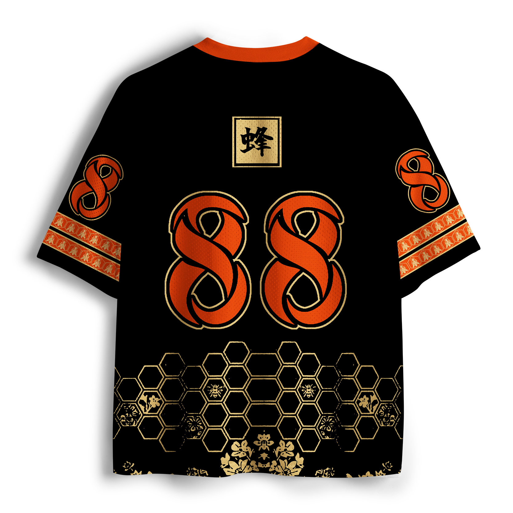 Tokyo-Tiger Japanese Bee Art Mesh Jersey
