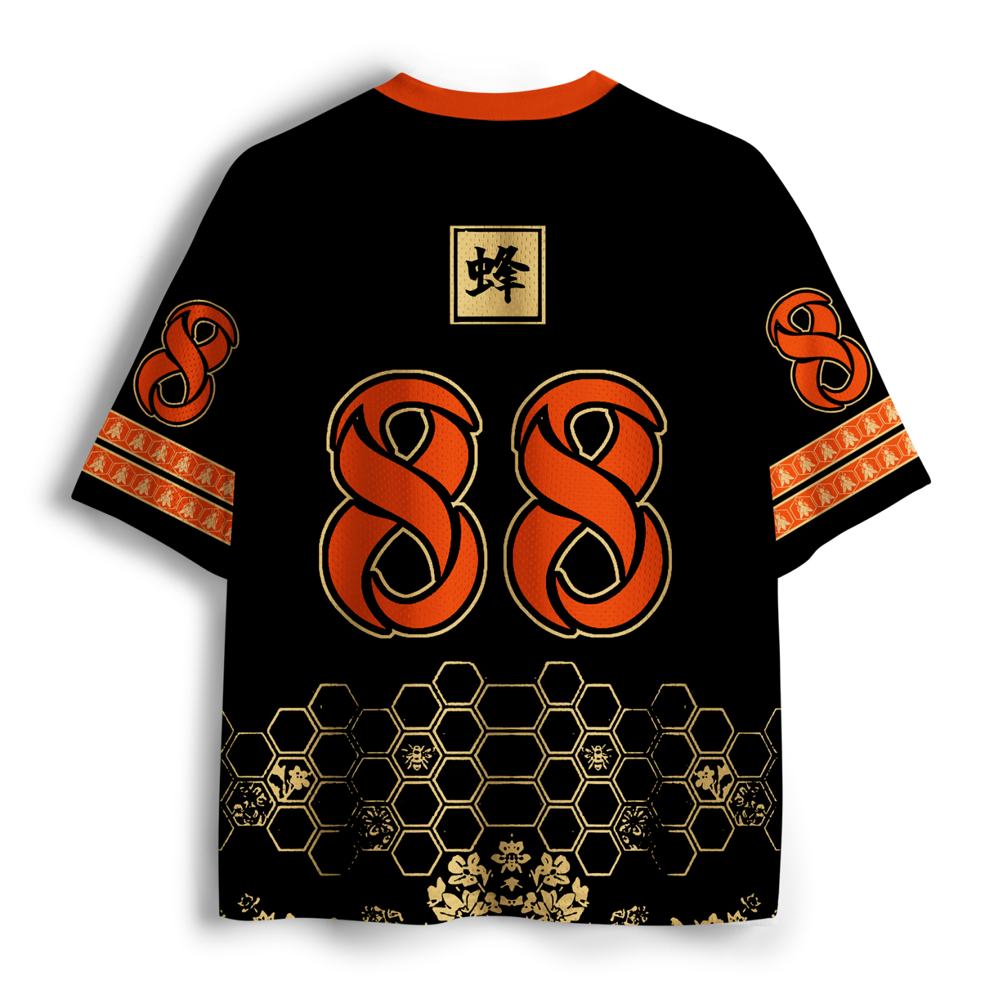 Tokyo-Tiger Japanese Bee Art Mesh Jersey