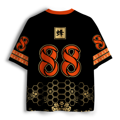 Tokyo-Tiger Japanese Bee Art Mesh Jersey