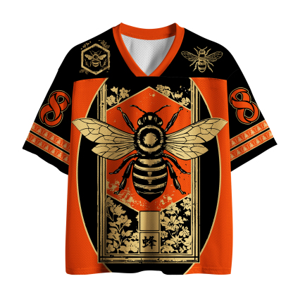 Tokyo-Tiger Japanese Bee Art Mesh Jersey