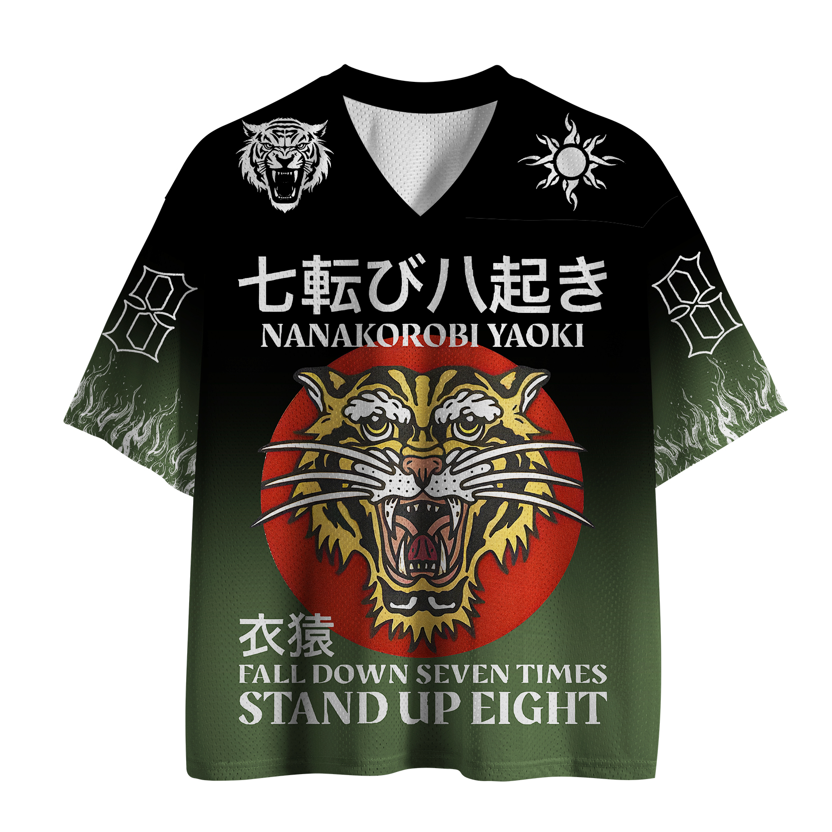 Tokyo-Tiger Retro Tiger Japanese Mesh Jersey