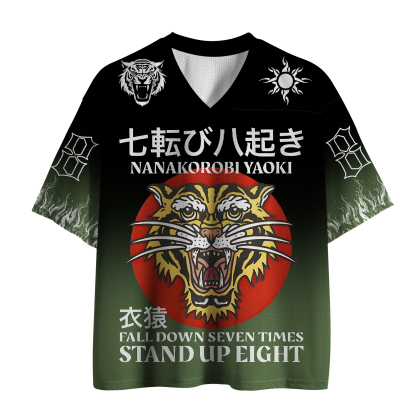 Tokyo-Tiger Retro Tiger Japanese Mesh Jersey