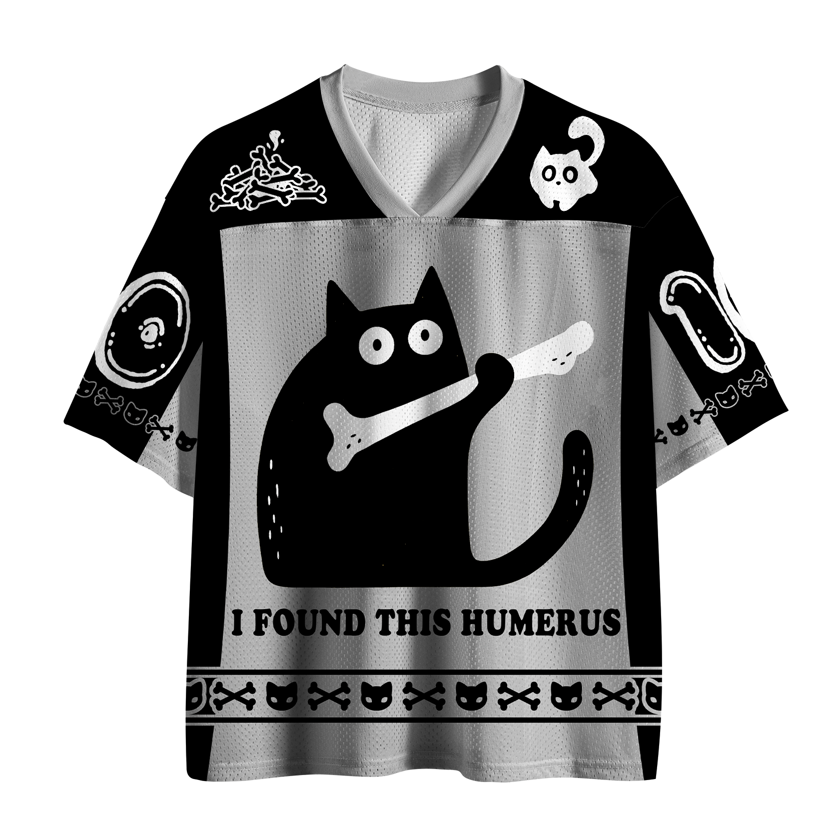 Tokyo-Tiger Bone Collector Cat Mesh Jersey