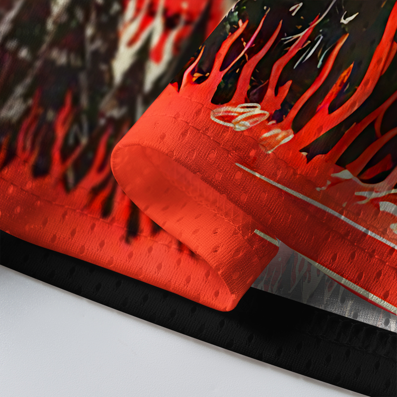 Tokyo-Tiger Mothman Rises In The Fiery Night Mesh Jersey