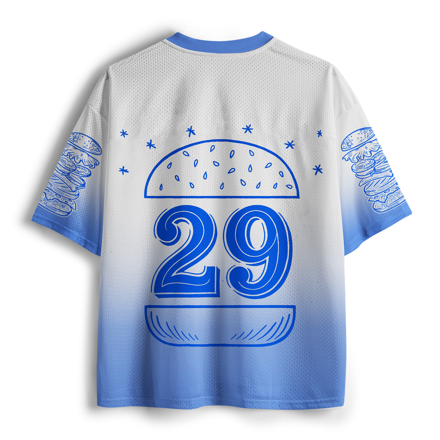 Tokyo-Tiger Tokyo Burger Run Japanese Mesh Jersey