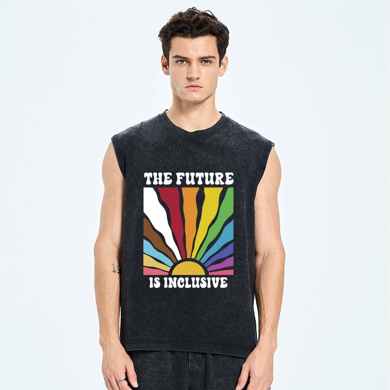 Tokyo-Tiger Pride Future Is Inclusive Washed Tank