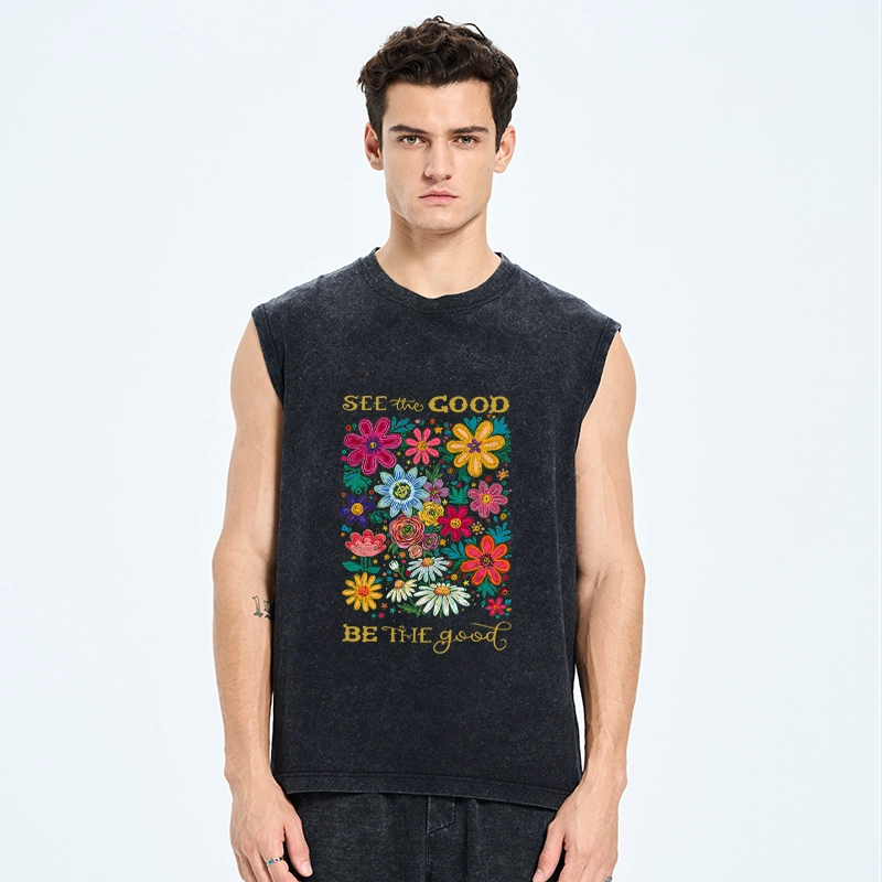 Tokyo-Tiger Flower：See The Good Be The Good Washed Tank