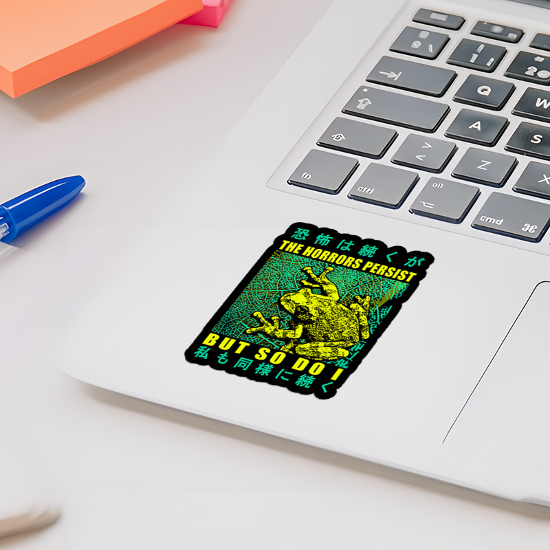 Tokyo-Tiger The Horrors Persist Frog Sticker
