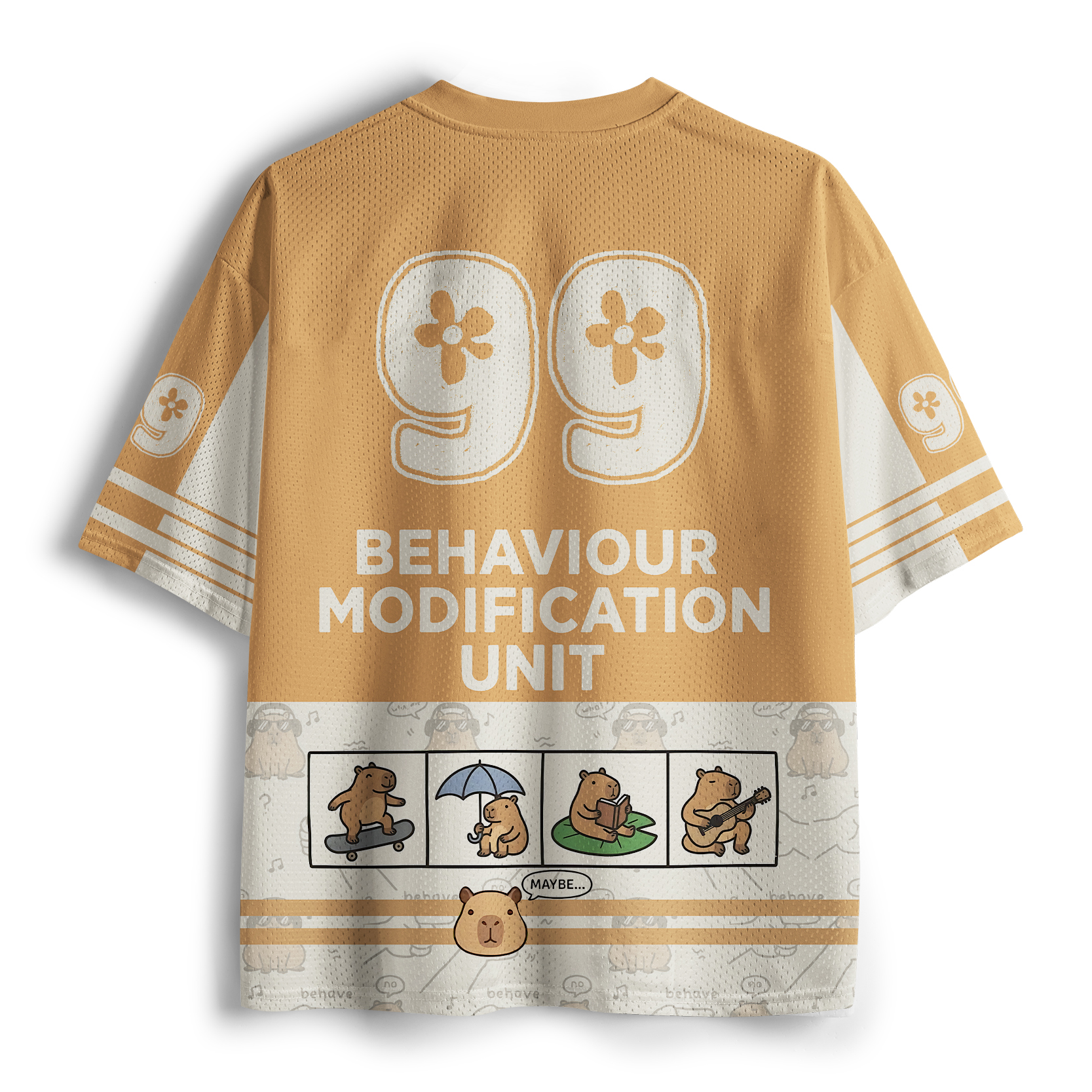 Tokyo-Tiger Dishonest Capybara Mesh Jersey