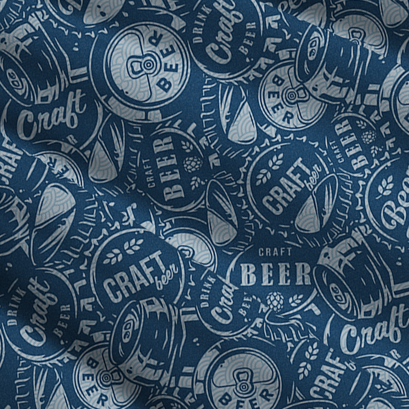 Tokyo-Tiger Craft Beer Maxi Skirt