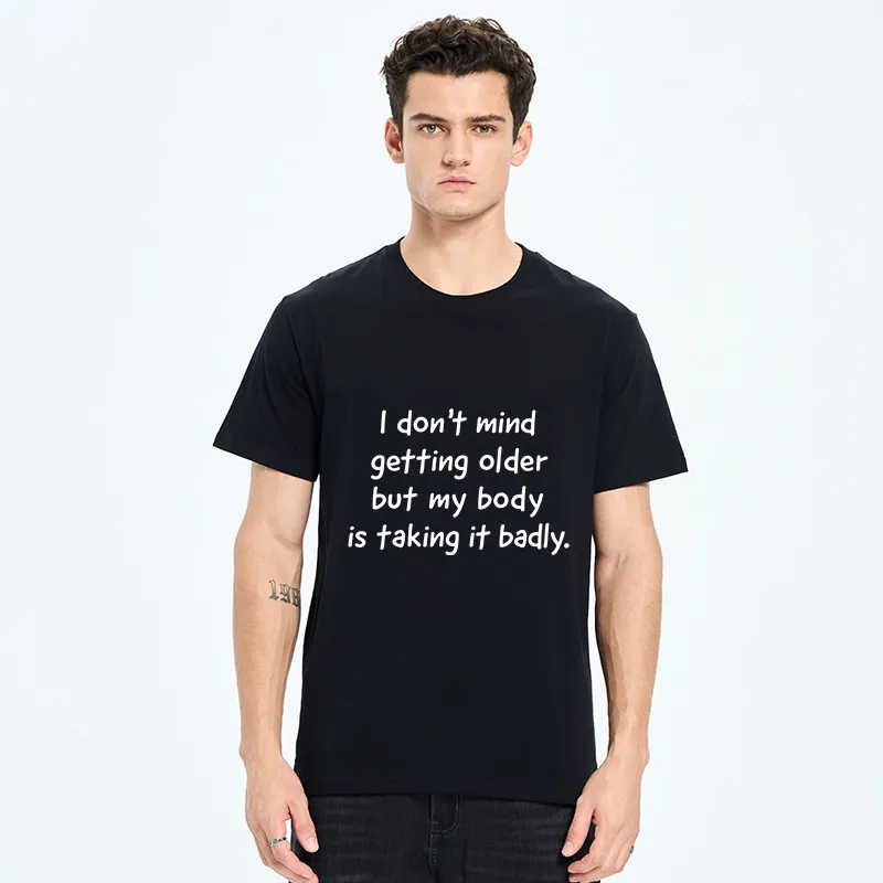 Tokyo-Tiger Getting Older Funny Meme Quote Classic T-Shirt