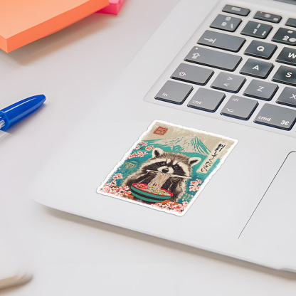 Tokyo-Tiger Please Give Raccoon A Discount Sticker