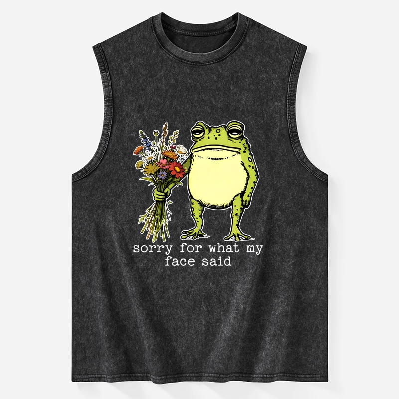 Tokyo-Tiger Frog Sorry Mode Activated Washed Tank