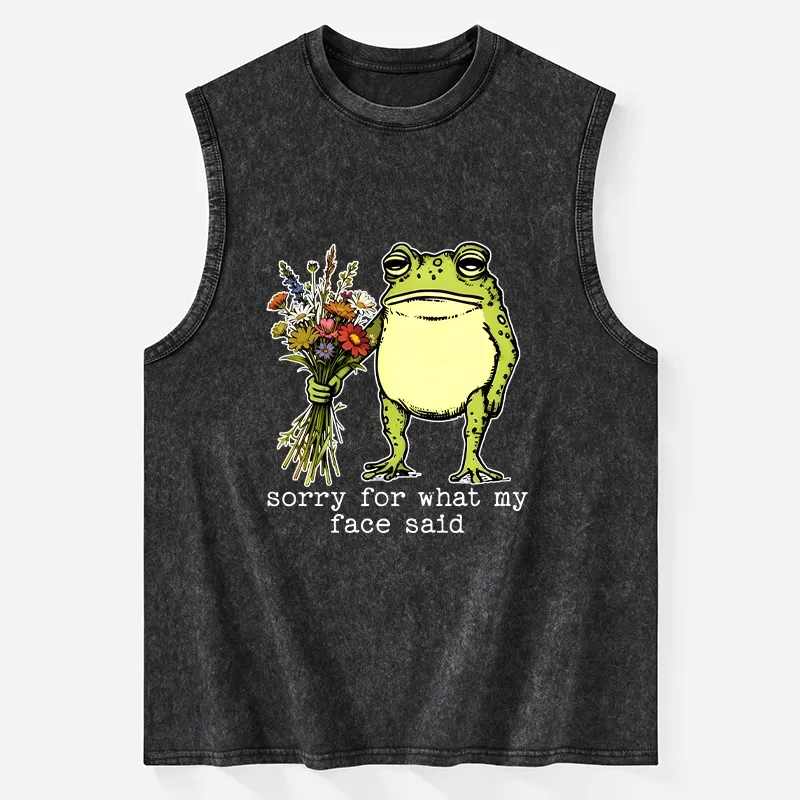 Tokyo-Tiger Frog Sorry Mode Activated Washed Tank