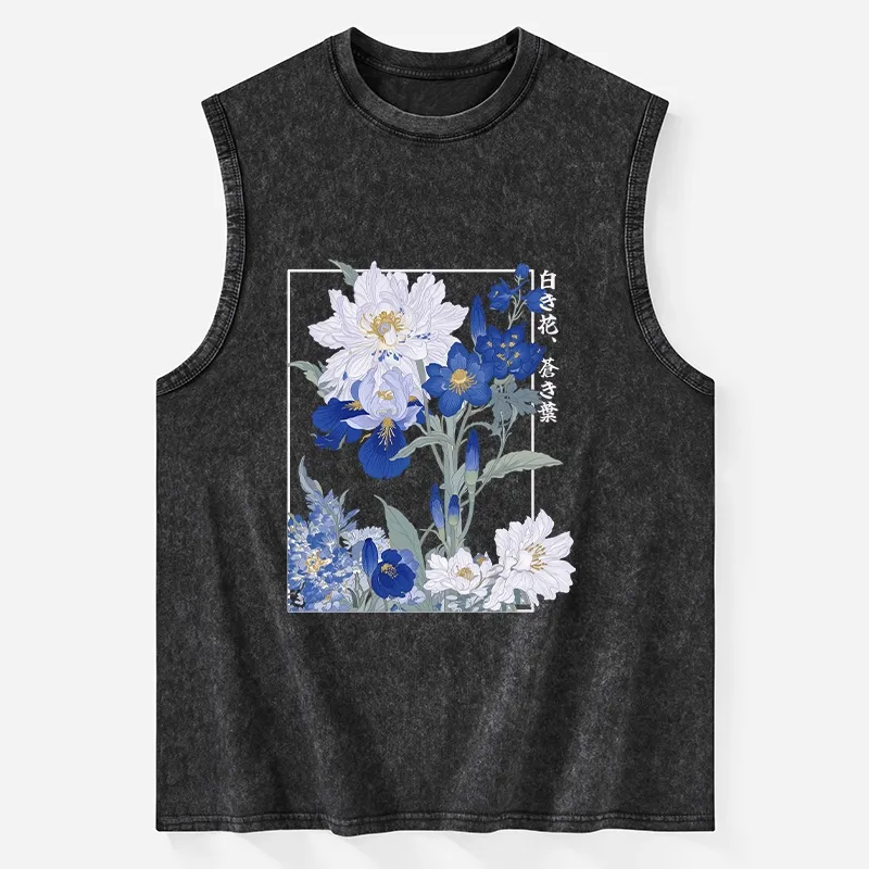 Tokyo-Tiger Blossoms Of The Firmament Washed Tank