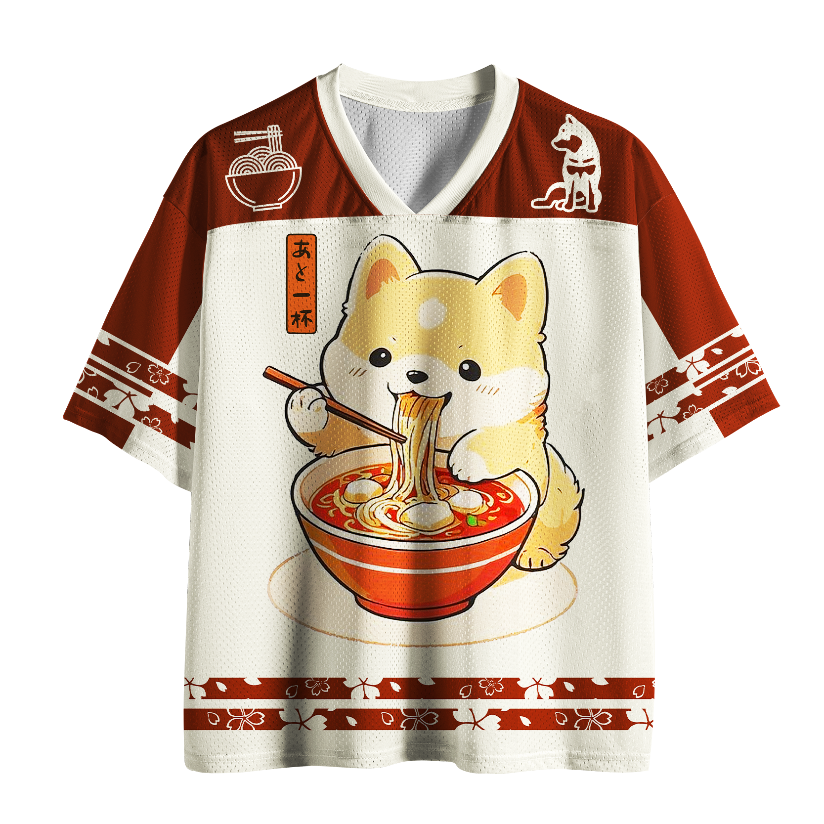 Tokyo-Tiger "One More Bowl" Shiba Mesh Jersey Sale