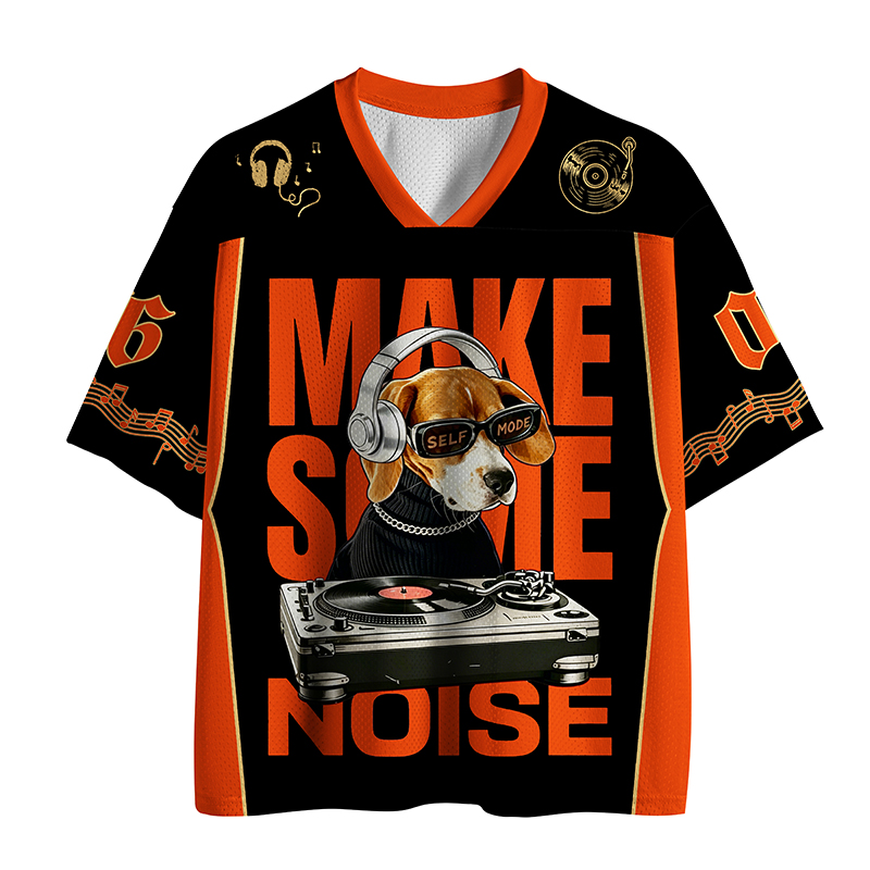 Tokyo-Tiger DJ Dog Mesh Jersey