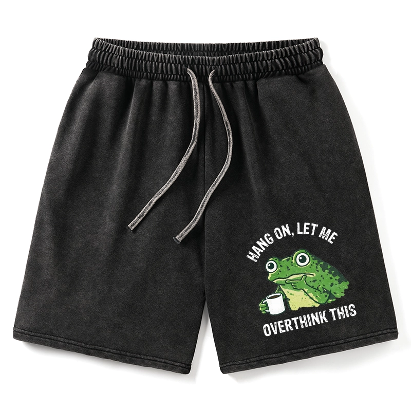 Tokyo-Tiger Overthinking Frog With Coffee Washed Shorts