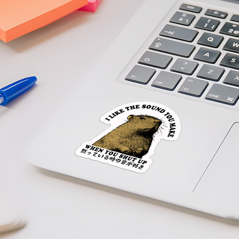 Tokyo-Tiger I Like The Sound Of Silence Sticker