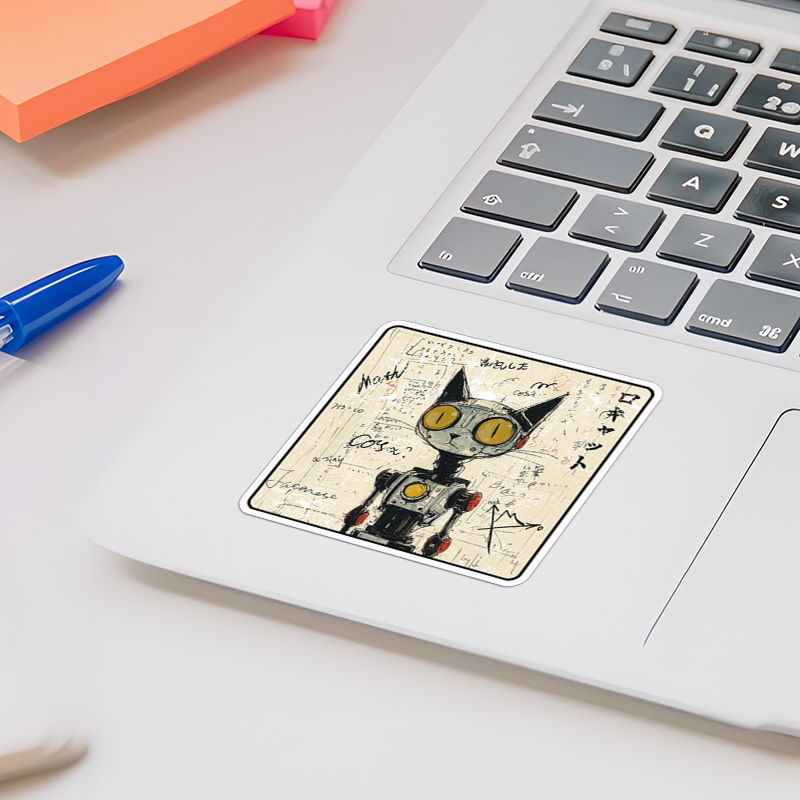 Tokyo-Tiger Robot Cat Sticker