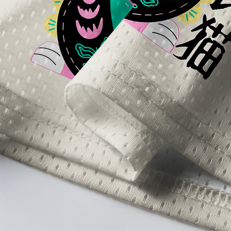 Tokyo-Tiger Lucky Tile Cat No.66 Mesh Jersey