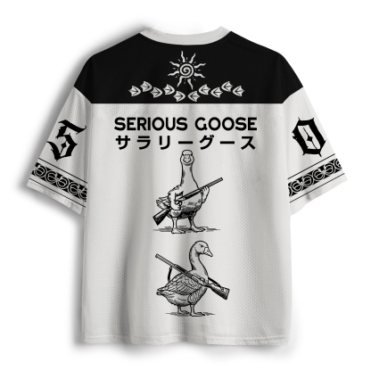 Tokyo-Tiger Serious Stupid Goose Mesh Jersey