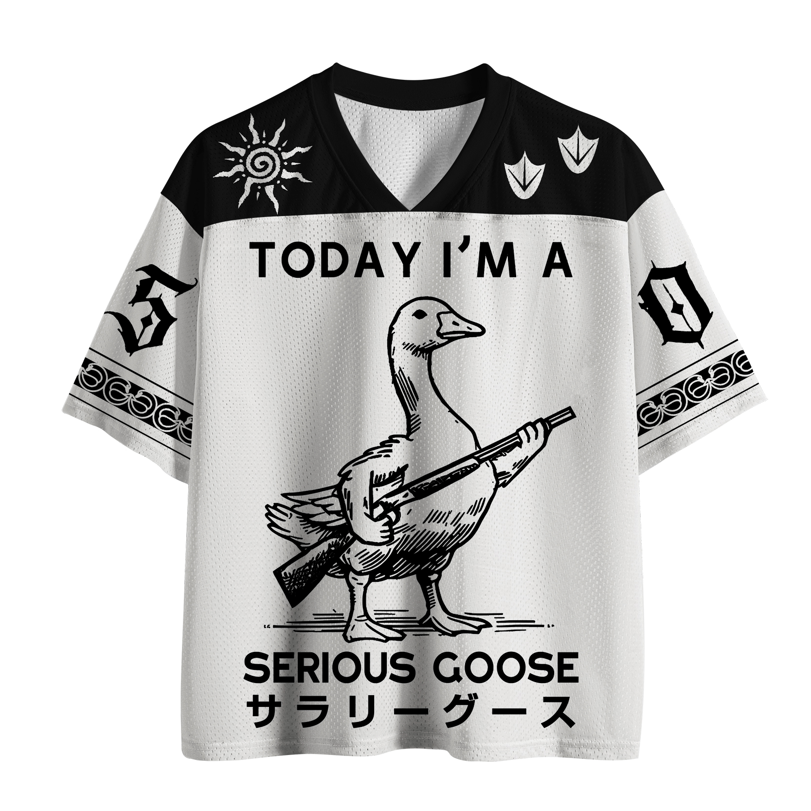 Tokyo-Tiger Serious Stupid Goose Mesh Jersey