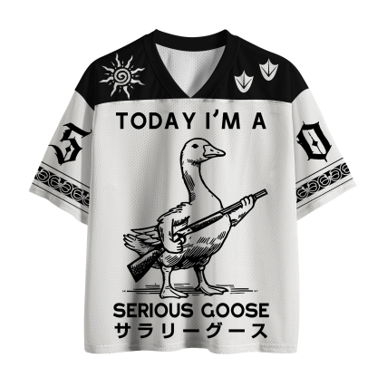 Tokyo-Tiger Serious Stupid Goose Mesh Jersey