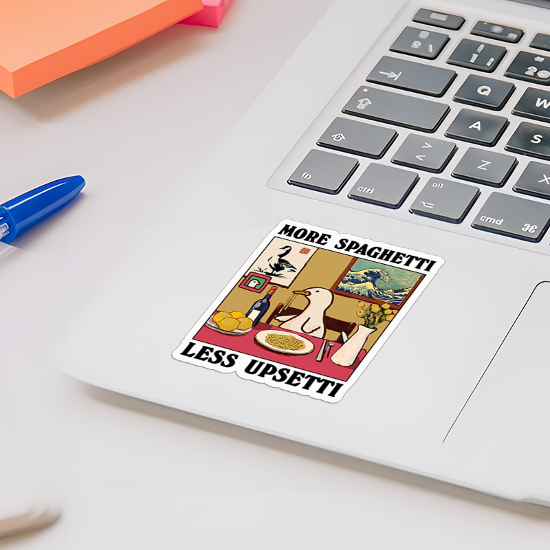 Tokyo-Tiger More Spaghetti Less Upsetti Goose Sticker