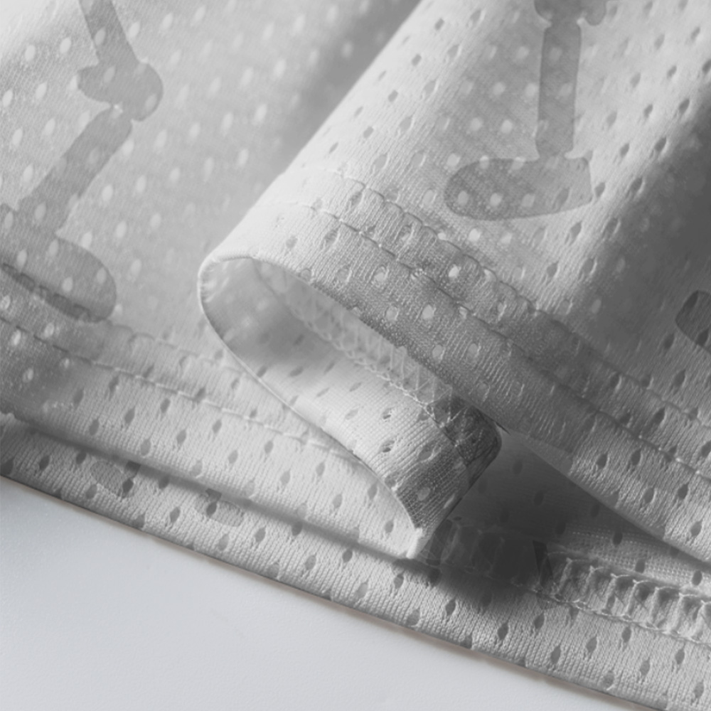 Tokyo-Tiger Stay Positive Skull Mesh Jersey