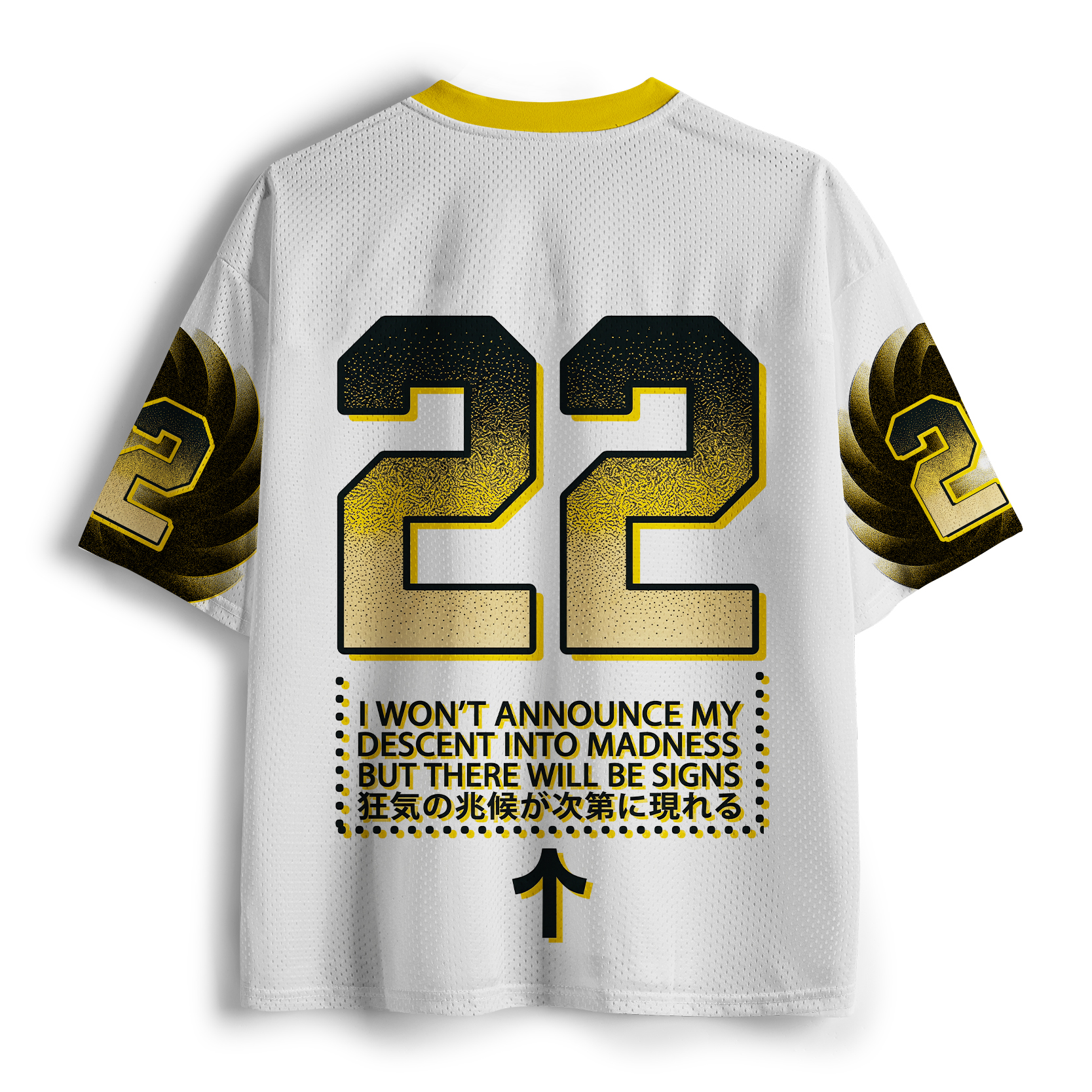 Tokyo-Tiger Cat Goes Into Madness Mesh Jersey