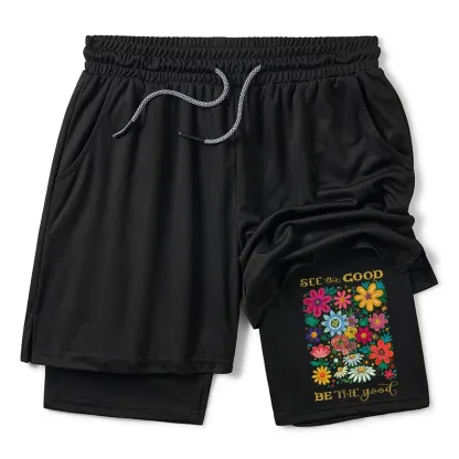 Tokyo-Tiger Flower：See The Good Be The Good Training Shorts