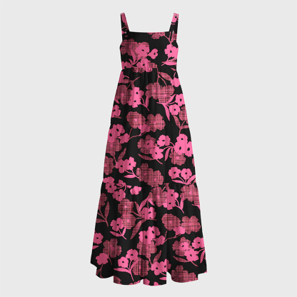 Tokyo-Tiger Sakura In Noir Maxi Dress