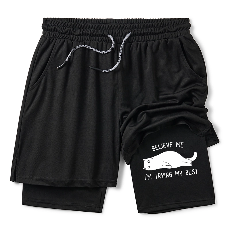 Tokyo-Tiger When Life Is Hard Nap First Training Shorts