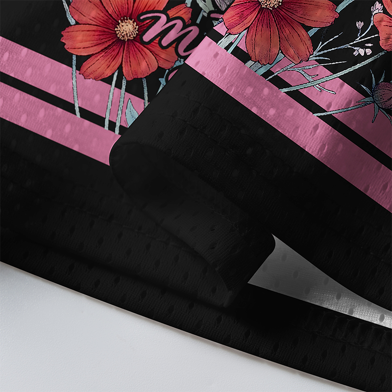 Tokyo-Tiger Blooms In The Dark Mesh Jersey