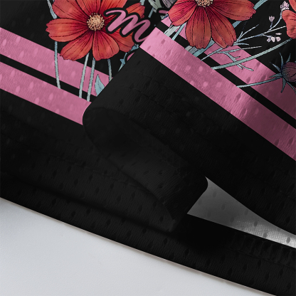 Tokyo-Tiger Blooms In The Dark Mesh Jersey