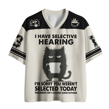 Tokyo-Tiger Selective Hearing Mesh Jersey